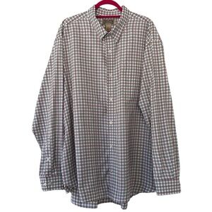 Duluth Trading Wrinklefighter Relaxed Fit Long Sleeve Shirt 2XL